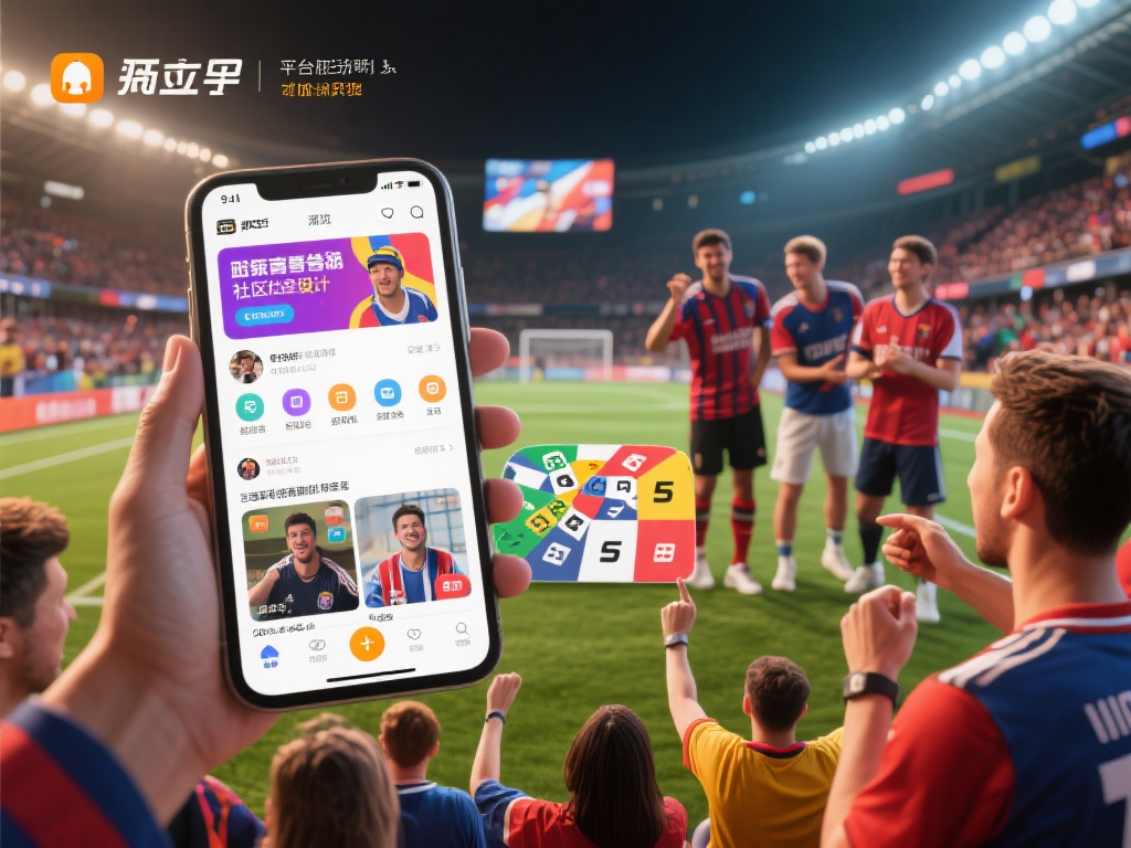 此外，平台还提供了互动功能，用户可以与其他体育迷交